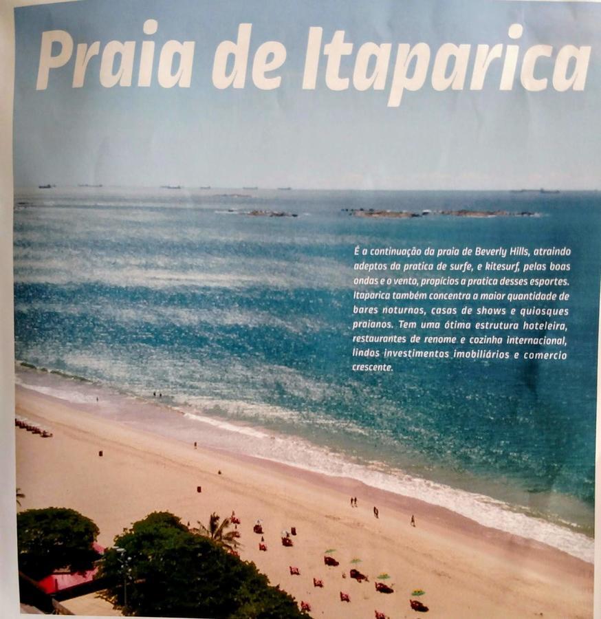 Flat Pasárgada 812, Free Bikes, pé na praia Vila Velha  Exterior foto