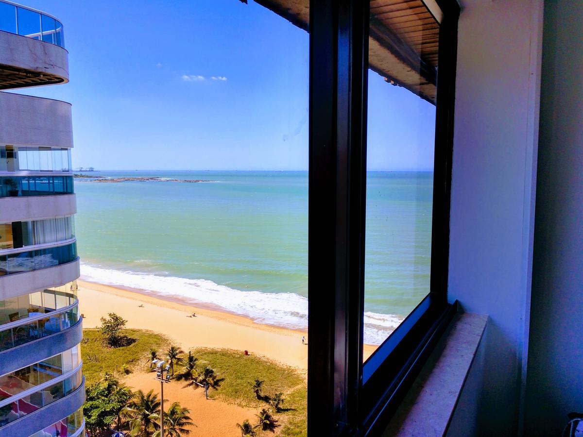 Flat Pasárgada 812, Free Bikes, pé na praia Vila Velha  Exterior foto