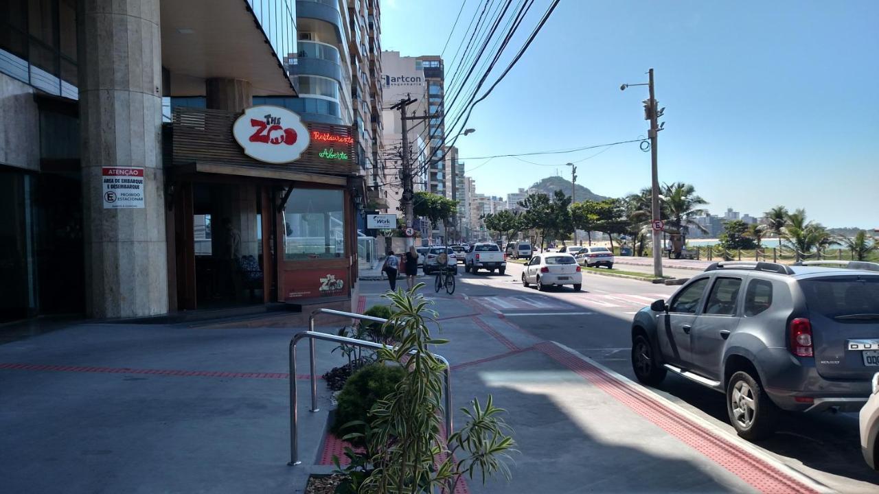 Flat Pasárgada 812, Free Bikes, pé na praia Vila Velha  Exterior foto
