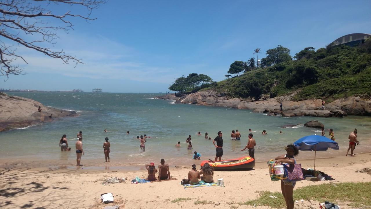 Flat Pasárgada 812, Free Bikes, pé na praia Vila Velha  Exterior foto